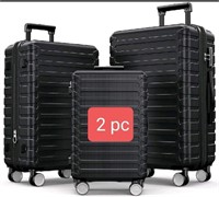 SHOWKOO Luggage Sets Clearance ABS 2pcs Hardside L