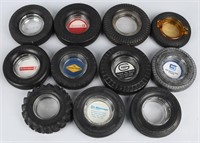 11- ADVERTISING TIRE ASH TRAYS