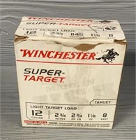 (25) Rounds Winchester 12-Gauge Ammo