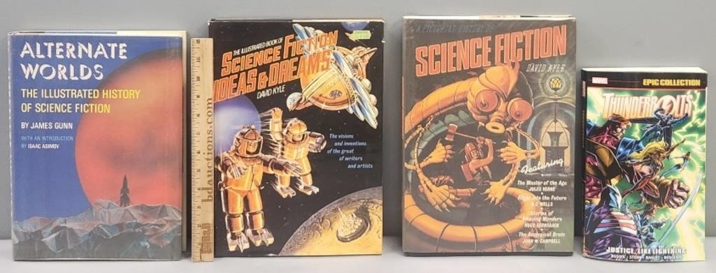 Science Fiction Books Lot Collection