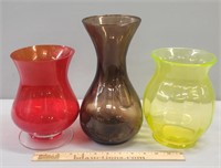 3 Art Vases Vases