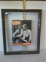 Nicely framed Life cover from October 1946