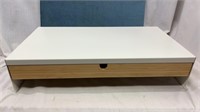 IKEA Elloven Monitor Stand with Drawer, White