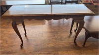 Lovely Queen Anne Oak Sofa Table (52 in L x 29