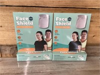 2 face shields