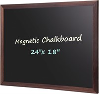 Comix Magnetic Chalkboard  18 x 24 Inches Wooden-F