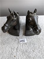 Ceramic Horse Head Bookends