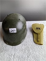 Play Army Helmet & Holster