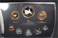 2010 Royal Canadian mint double dollar proof set