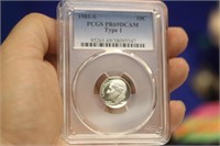 PCGS Graded Roosevelt Dime