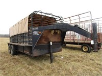 Stoll T/A Cattle Trailer