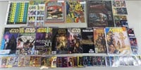55pc Star Wars & Related Magazines & Cards