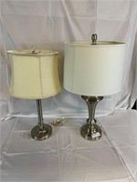2 Contemporary Decorator Lamps