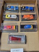 7 DIFF. NOS HOT WHEELS TOYS W/CASES
