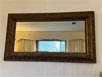 Antique Beveled Edge Mirror Fancy Frame