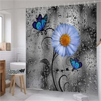 SOUTHSKY Flower Shower Curtain SC007  71x71