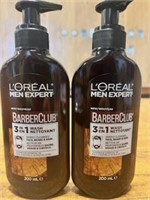 Beard Wash BARBERCLUB 3n1 200ml x2