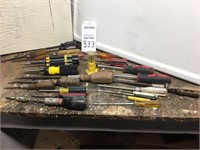 Screw Drivers (Approx. 25) as Displayed
