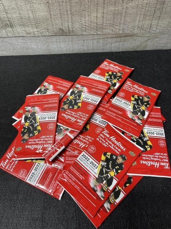 20 New Sealed Packs 2022-23 Tim Hortons Hockey Car