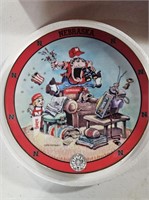 Nebraska Fan Collector Plate