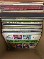 Collection of Vinyl Record Albums