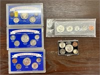 (5) 90% Silver Coin Sets - $4.25 Face Silver
