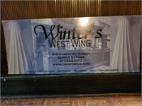 Winter's West Wing Sign 48" X 20"