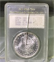 1881S US Morgan silver dollar ms65