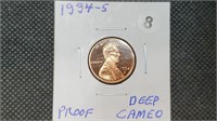 1994s DCAM Proof Lincoln Head Cent lb7008