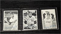 3 1969 Topps Deckle Edge Baseball A