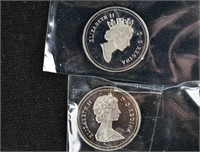 CAMEO PROOF UC 50c COIN Canada + 50 CENT PIECE