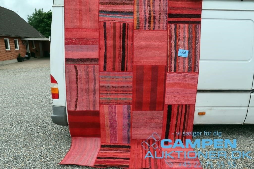 Kelim Patchwork tæppe, 200x300 cm. | Campen Auktioner A/S