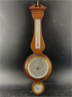 Wall mounted alcohol thermometer/barometer/hydrome