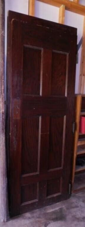 4 solid wood doors, largest is 32" x 84",