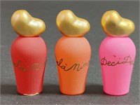 Three Miniature Nina Ricci Deci Delas