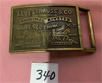 Levi Strauss & Co. belt buckle