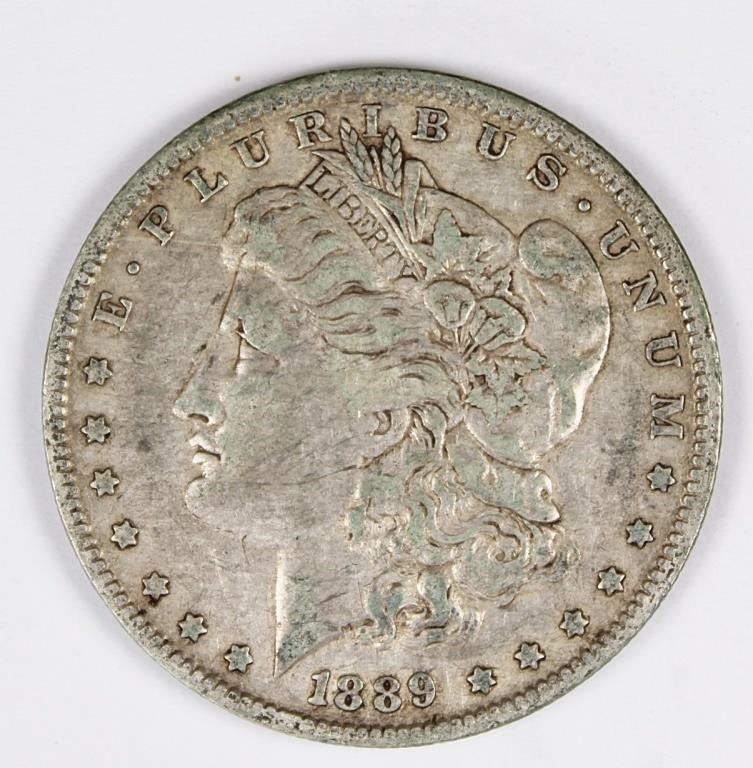 1889-O MORGAN SILVER DOLLAR