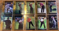 (10) Tiger Woods "Tiger’s Tales" Golf Cards