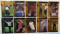 (10) Tiger Woods "Tiger’s Tales" Golf Cards