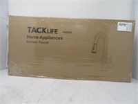 BRUSHED STEEL TACKLIFE KITCHEN FAUCET