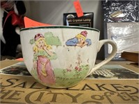 ANTIQUE CHILDS NURSERY RHYME CUP FRANK BEARDMORE