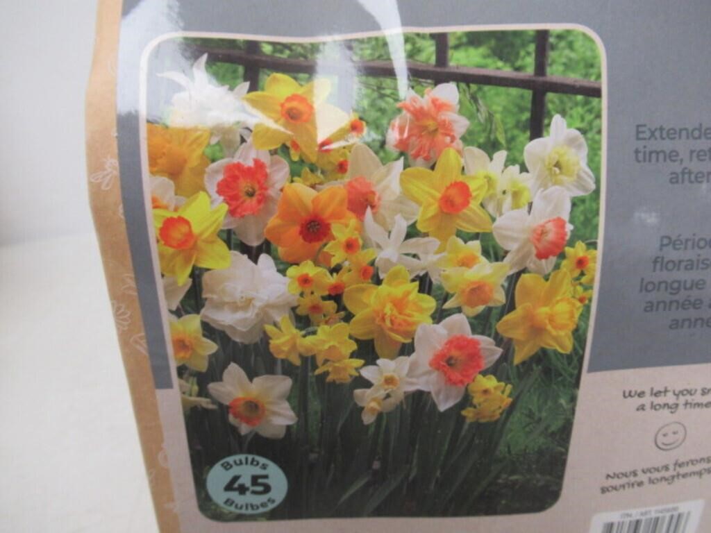 45-Pc Tasc Narcissus Long-Lasting Assorted Bulbs