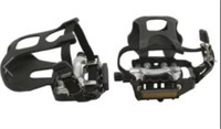 Used - Bike Alloy Pedals W/Toe Clips

E