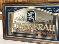 LOWENBRAU advertising me 21" x 33"