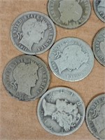 16 mercury dimes early 1900's