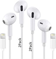(U) 2 Pack Apple Earbuds for iPhone 13[Apple MFi C