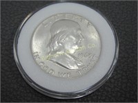Silver 1963-D Franklin Half Dollar