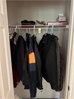 Coats, Games & Items in Hall Closet