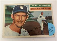 1956 Topps Mickey McDermott #340