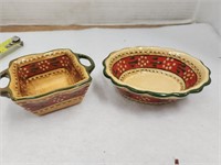 Mexico Pottery Dishes